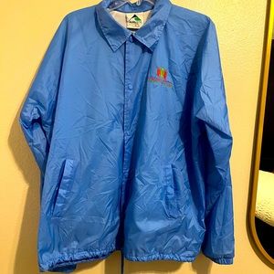 Mens retro Las Vegas Palms Polyester jacket